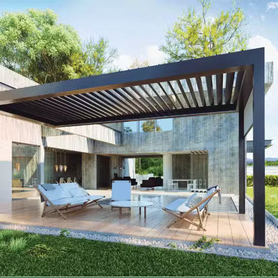 Pergola SO terrasse de jardin