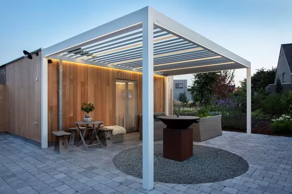 Pergola à lames orientables B150 1024x683