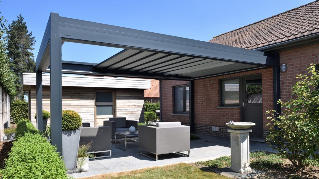 Pergola toile rétractable Linconyl de journée