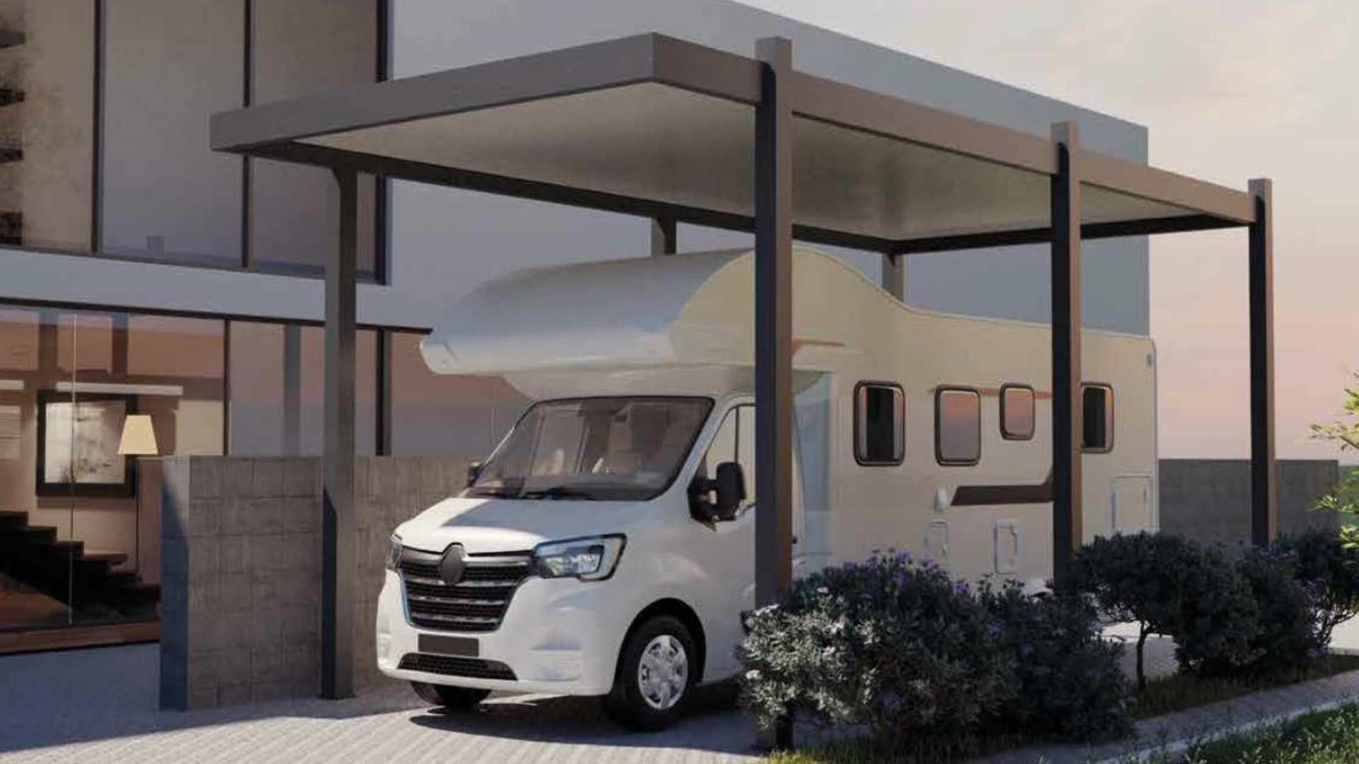 Carport camping car Linconyl