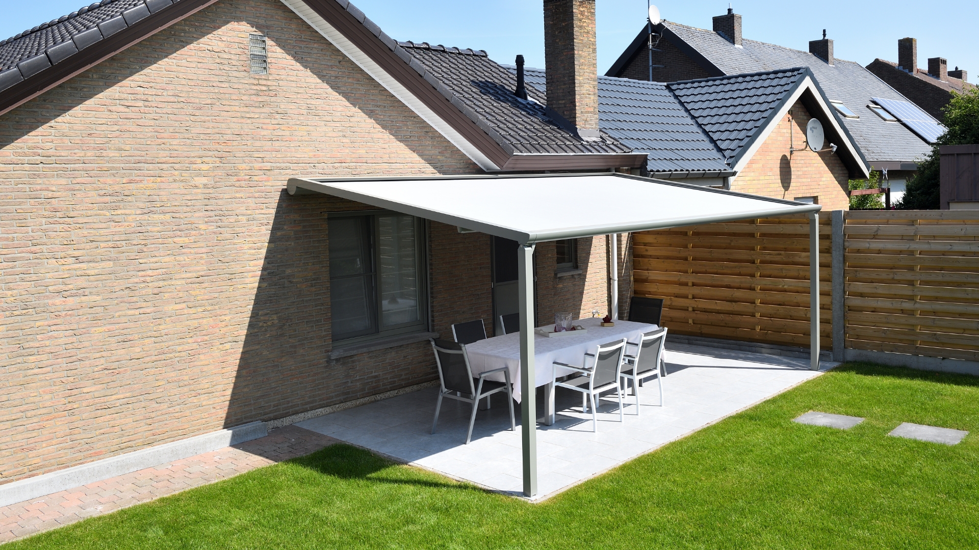 Pergola Toile Enroulable Linconyl