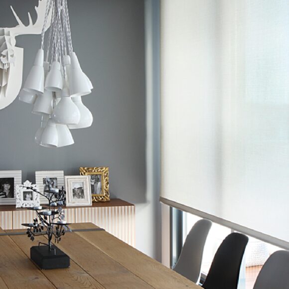 Store enrouleur intérieur Linconyl blanc