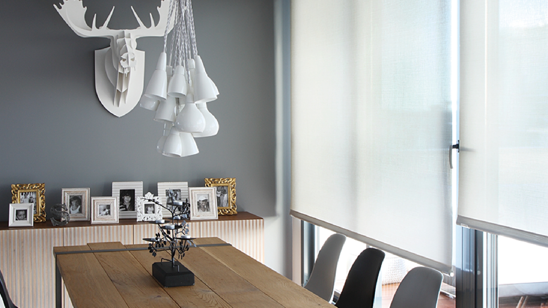 Store enrouleur intérieur Linconyl blanc